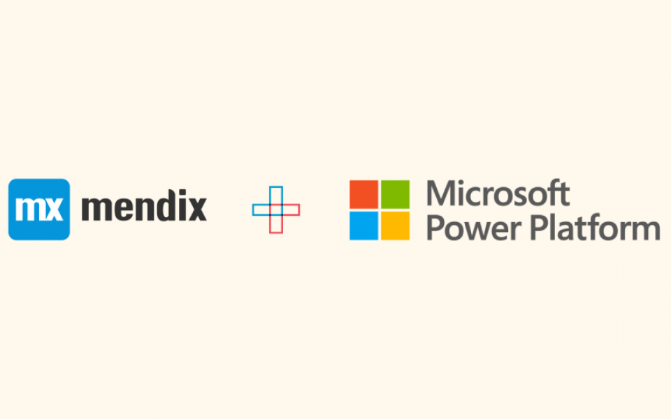Why is Mendix, along with Microsoft Power apps, a great combination?