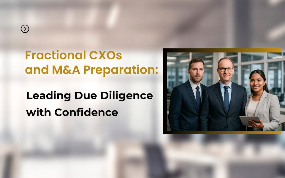 M&A Due Diligence with Fractional CXOs