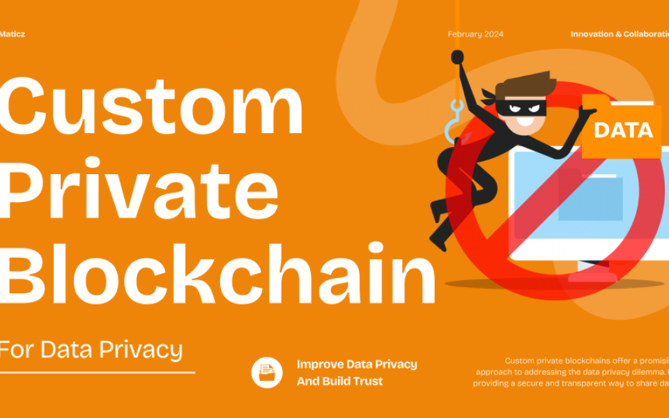 How custom private blockchain can improve data privacy and build trust?