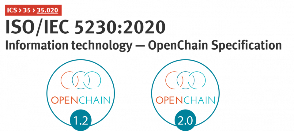 Introduction to ISO/IEC 5230 OpenChain Standard Open Source Management