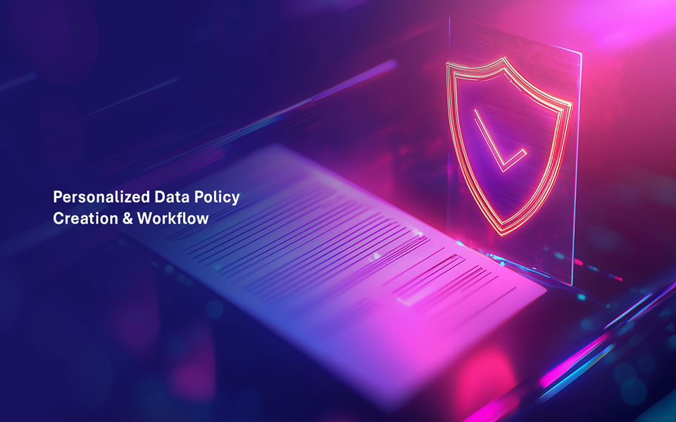 Personalized Data Policy Creation & Workflow