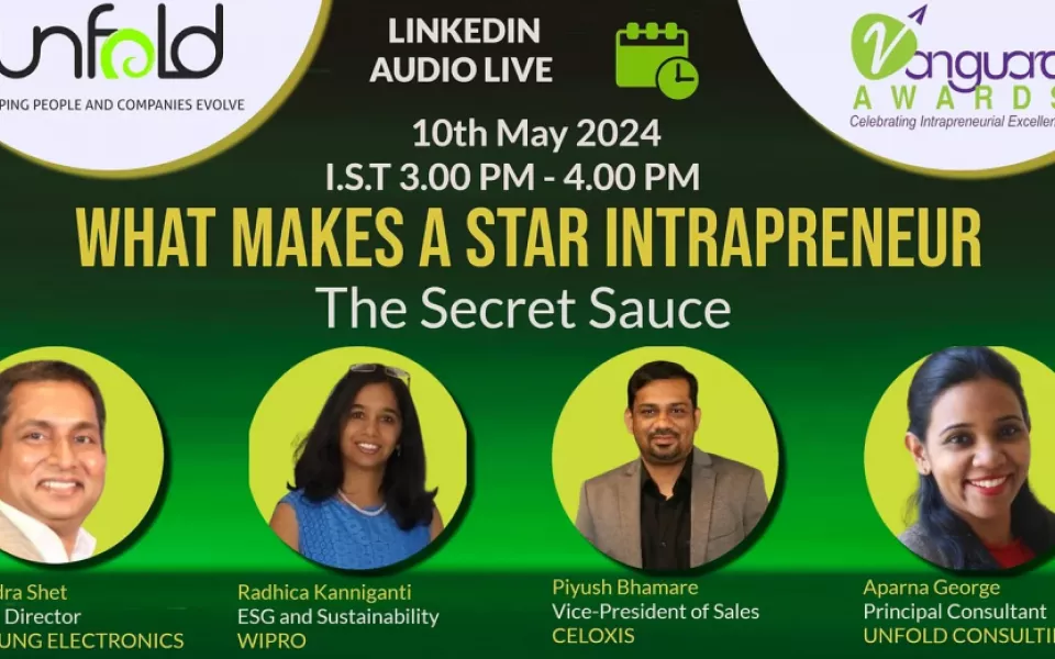What Makes a Star Intrapreneur - The Secret Sauce