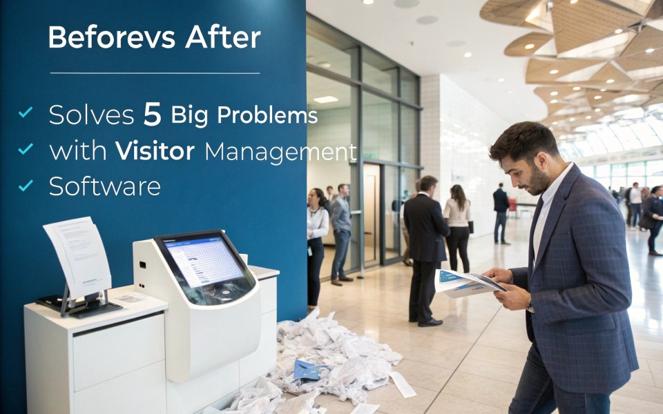Solves 5 Big Problems with Visitor Management Software 