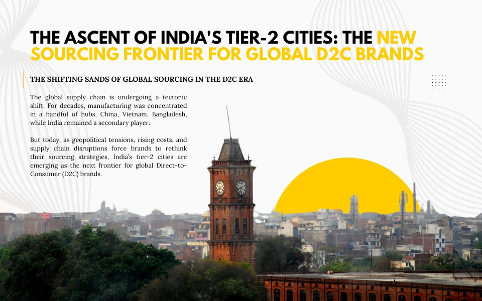 The Ascent of India's Tier-2 Cities: A New Sourcing Frontier for Global D2C Brands
