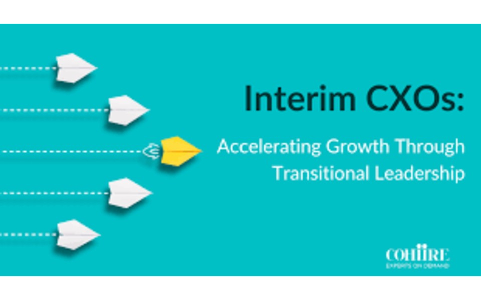 The Role of Interim CXO’s in Crisis Management