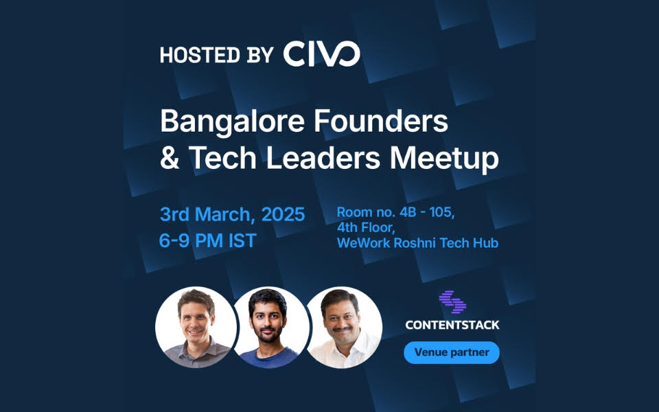 Bangalore Founders & Tech Leaders Meetup