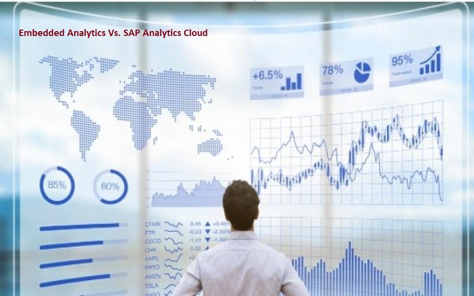 Embedded Analytics Vs. SAP Analytics Cloud